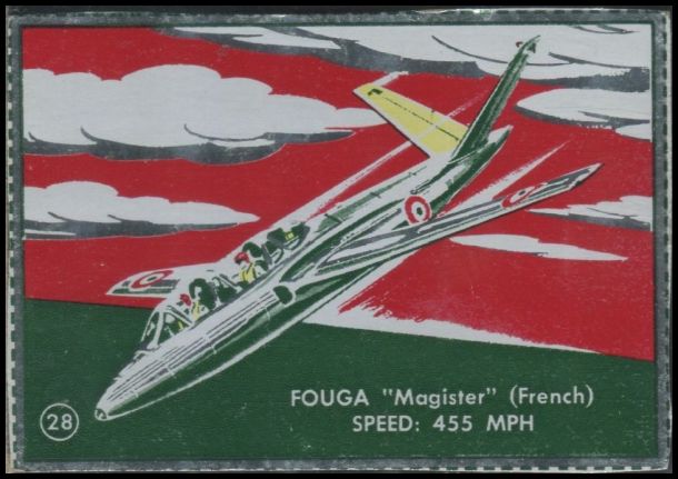 28 Fouga Magister